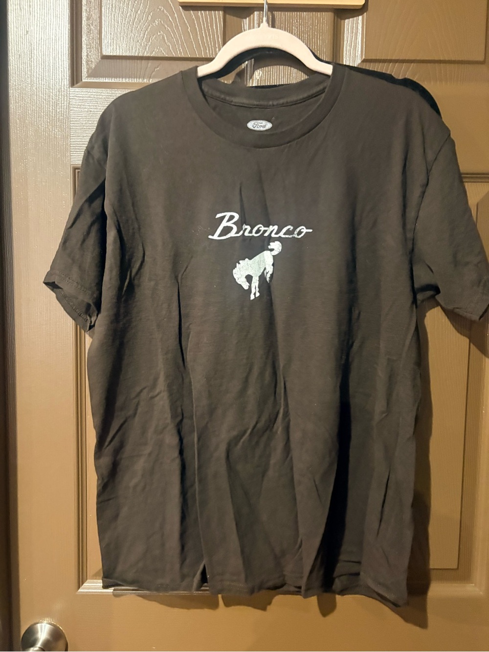 Ford Bronco Black Short-Sleeve Logo Tee